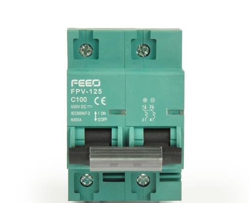 FPV-125-2P PV Solar DC Mini Circuit Breaker