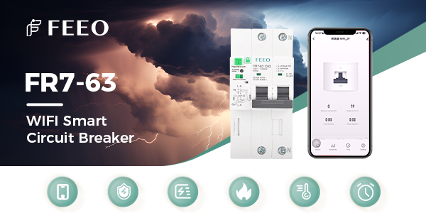 WiFi smart circuit breaker function display