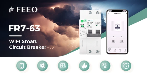 WiFi smart circuit breaker function display