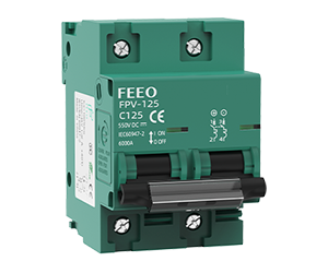 FPV-125-2P PV Solar DC Mini Circuit Breaker