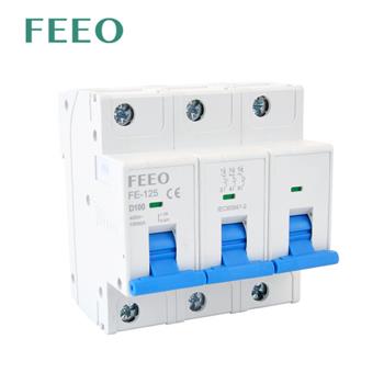 AC Mini Circuit Breaker series 3P 80A 100A 125A 4P AC MCB