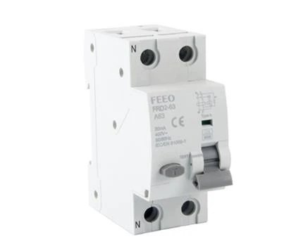 2P RCBO leakage protection circuit breaker overload short circuit protection 63A household industrial use